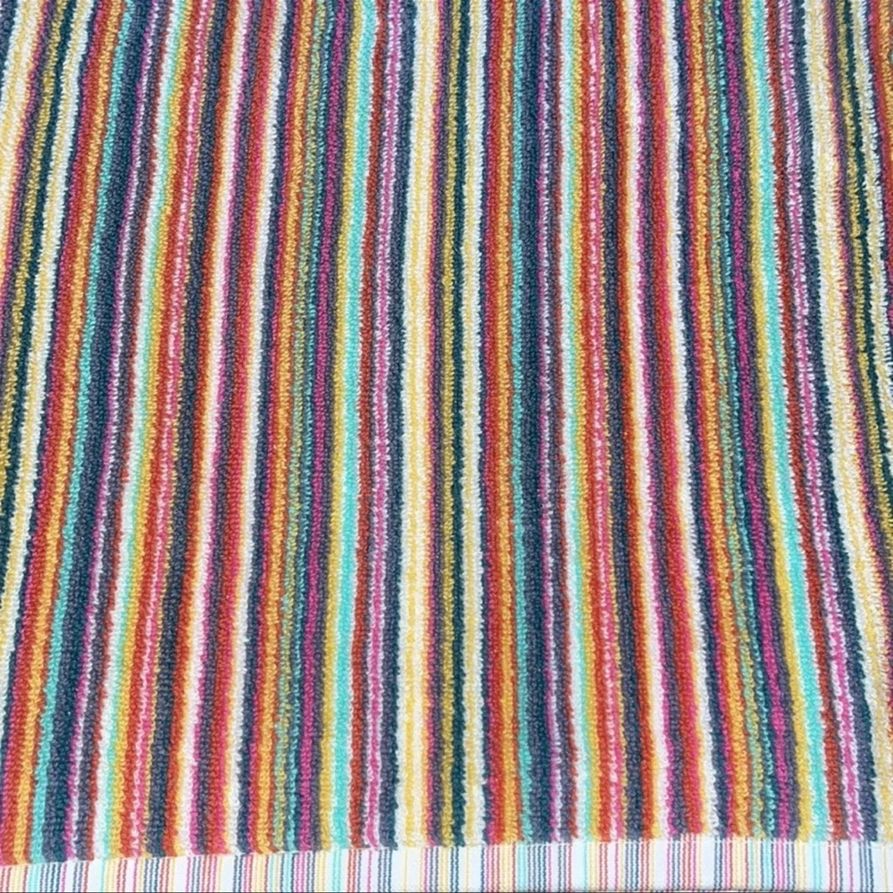 Rachel Zoe Rainbow Colorful Towel Set 9pc Bath Hand Washcloth Soho Living